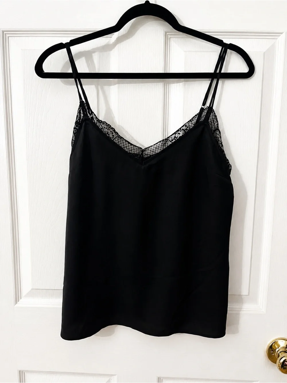 Black Abercrombie Lace Tank